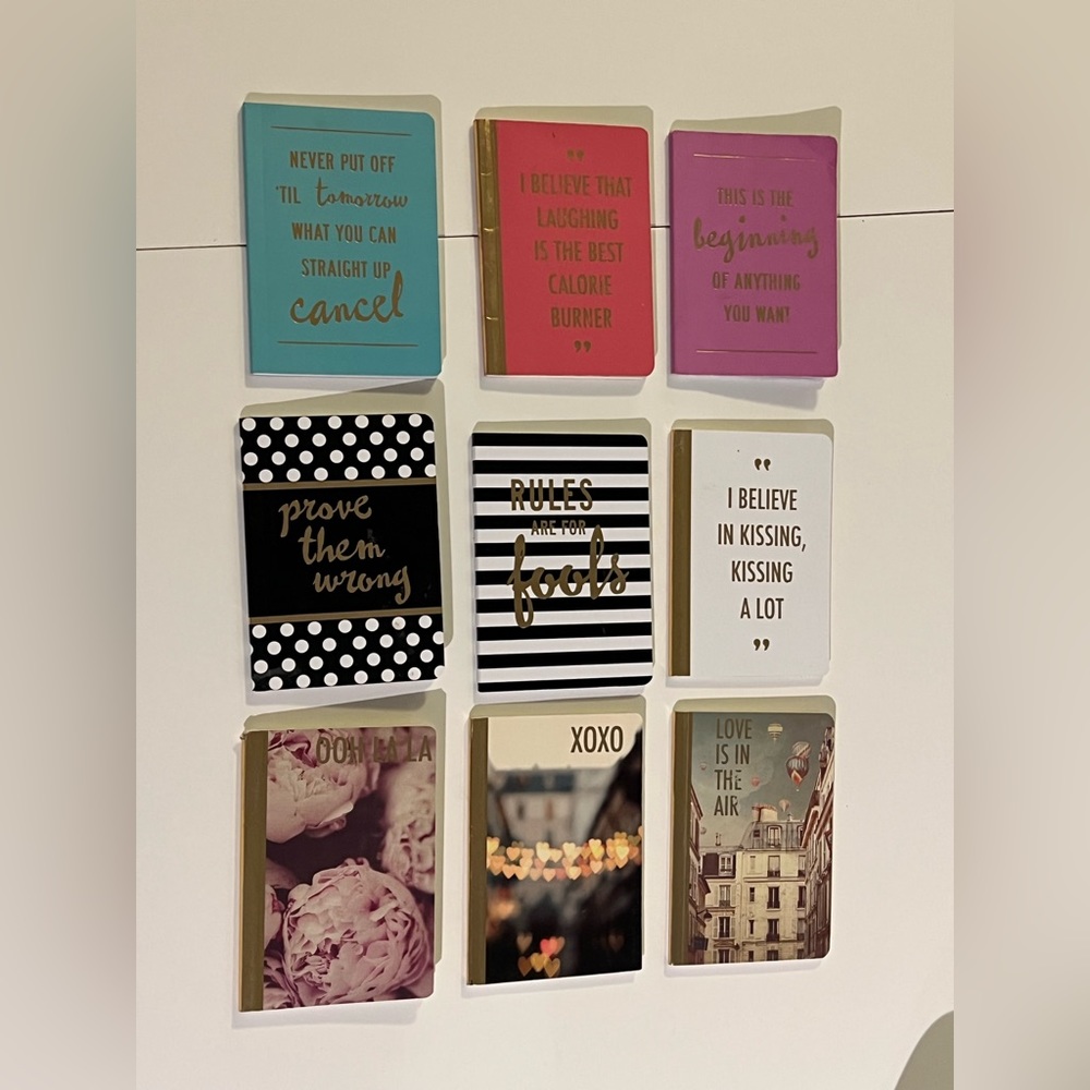 Mini notebooks